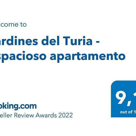Ferienwohnung Jardines Del Turia - Espacioso Apartamento Valencia Exterior foto