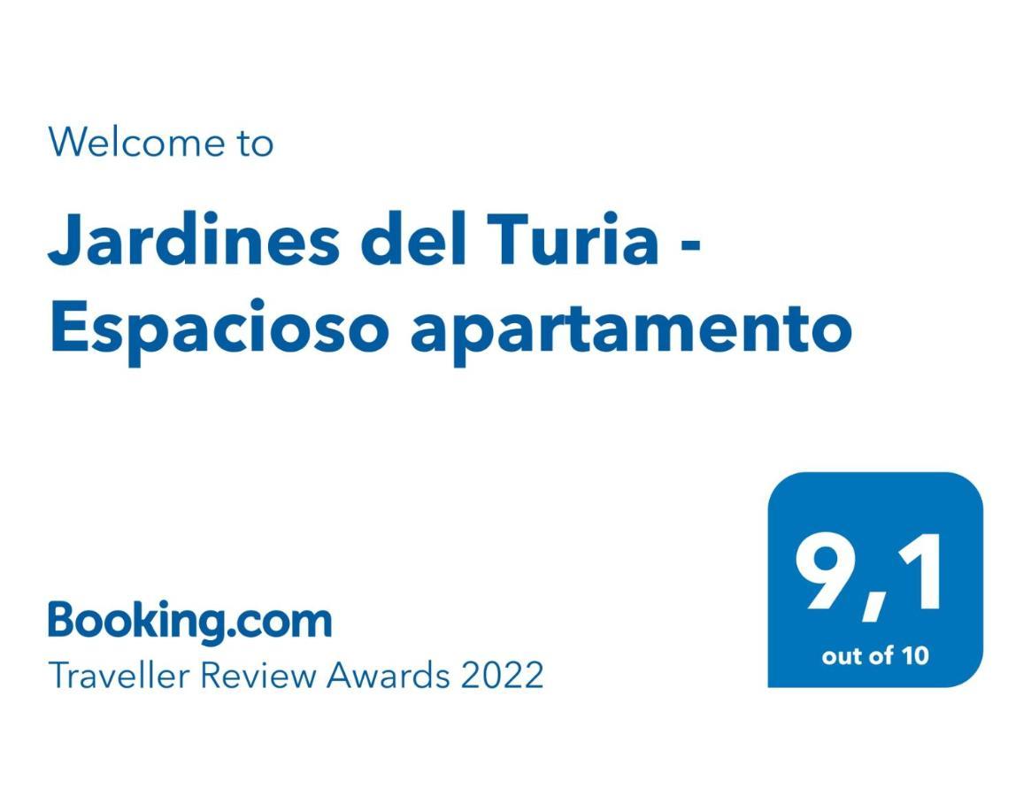 Ferienwohnung Jardines Del Turia - Espacioso Apartamento Valencia Exterior foto