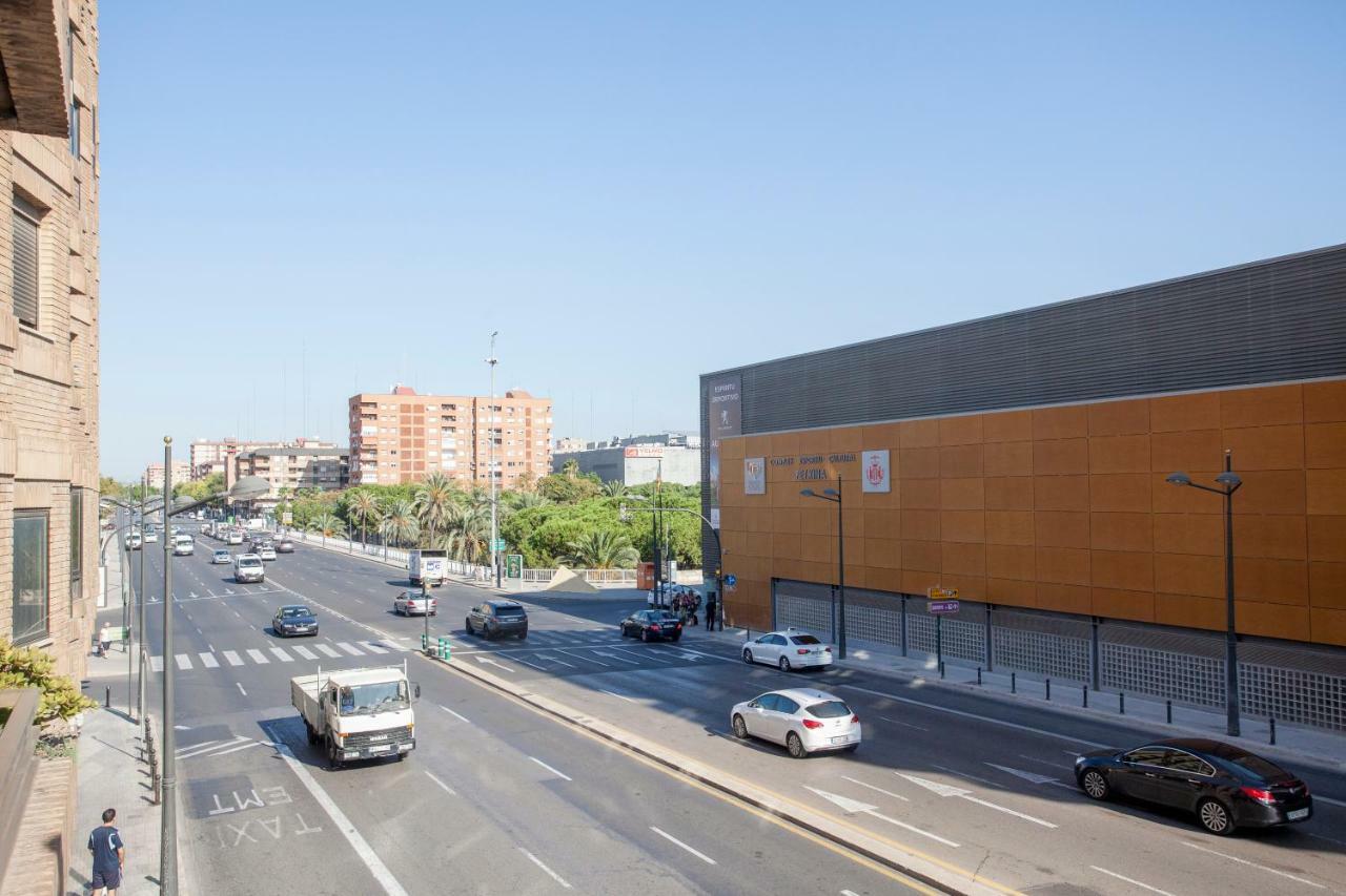Ferienwohnung Jardines Del Turia - Espacioso Apartamento Valencia Exterior foto