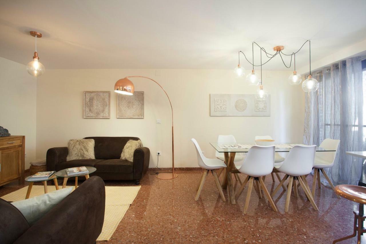 Ferienwohnung Jardines Del Turia - Espacioso Apartamento Valencia Exterior foto