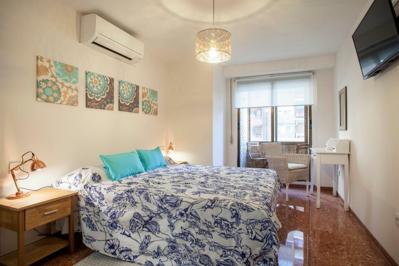 Ferienwohnung Jardines Del Turia - Espacioso Apartamento Valencia Exterior foto